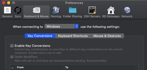 writing a script that turns off java swing keybinds for mac